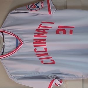 Cincinnati Reds, Deion Sanders t-shirt/jersey, men's size XXL, brand new